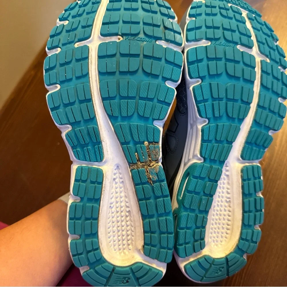 New Balance 560v6 Running Shoes‎ Womens Size 8 Gray Teal Mesh Tech Ride W560LG6